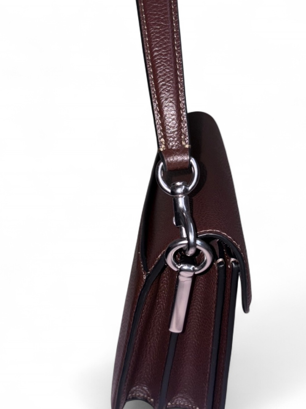 Coach Tabby Shoulder Bag in Dark Brown - Picture 5 of 8